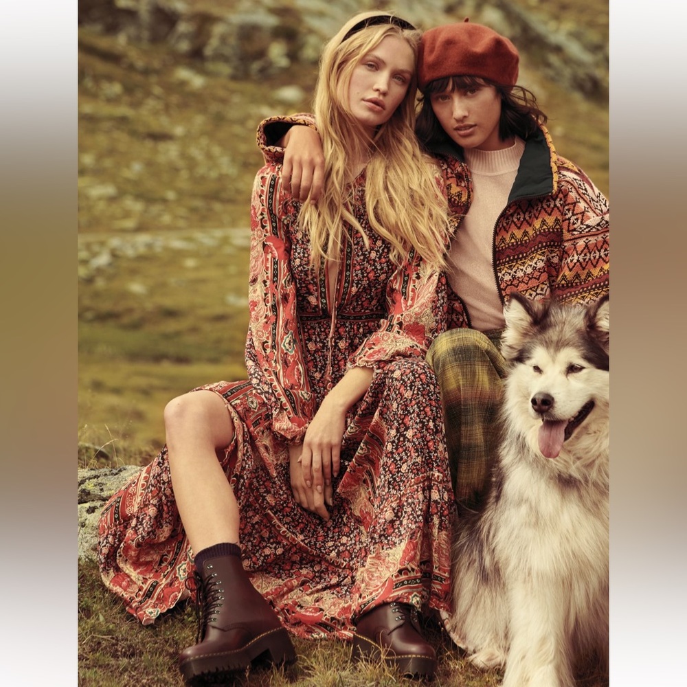 NWT - Happy Feelings Midi Dress - Picture 4 of 4